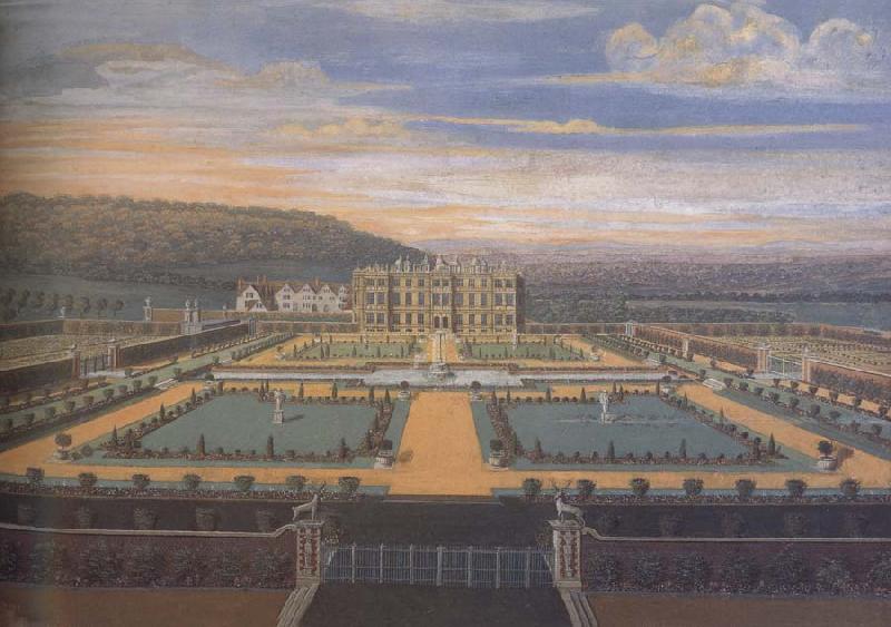 unknow artist The Great Parterre at Longleat oil painting image